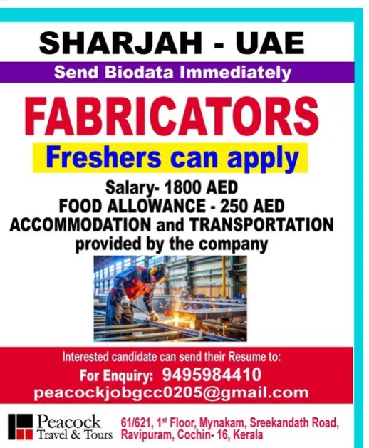 Hiring for UAE